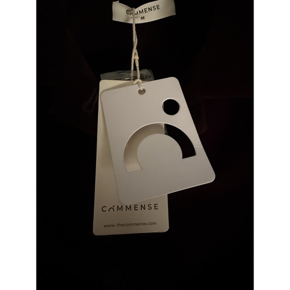 Commense Women's M/L 2 pc Velvet Blazer & Mini Skirt Set Brown Croc Belted - Picture 4 of 7